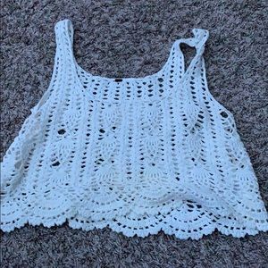 White crop top for women like for offers